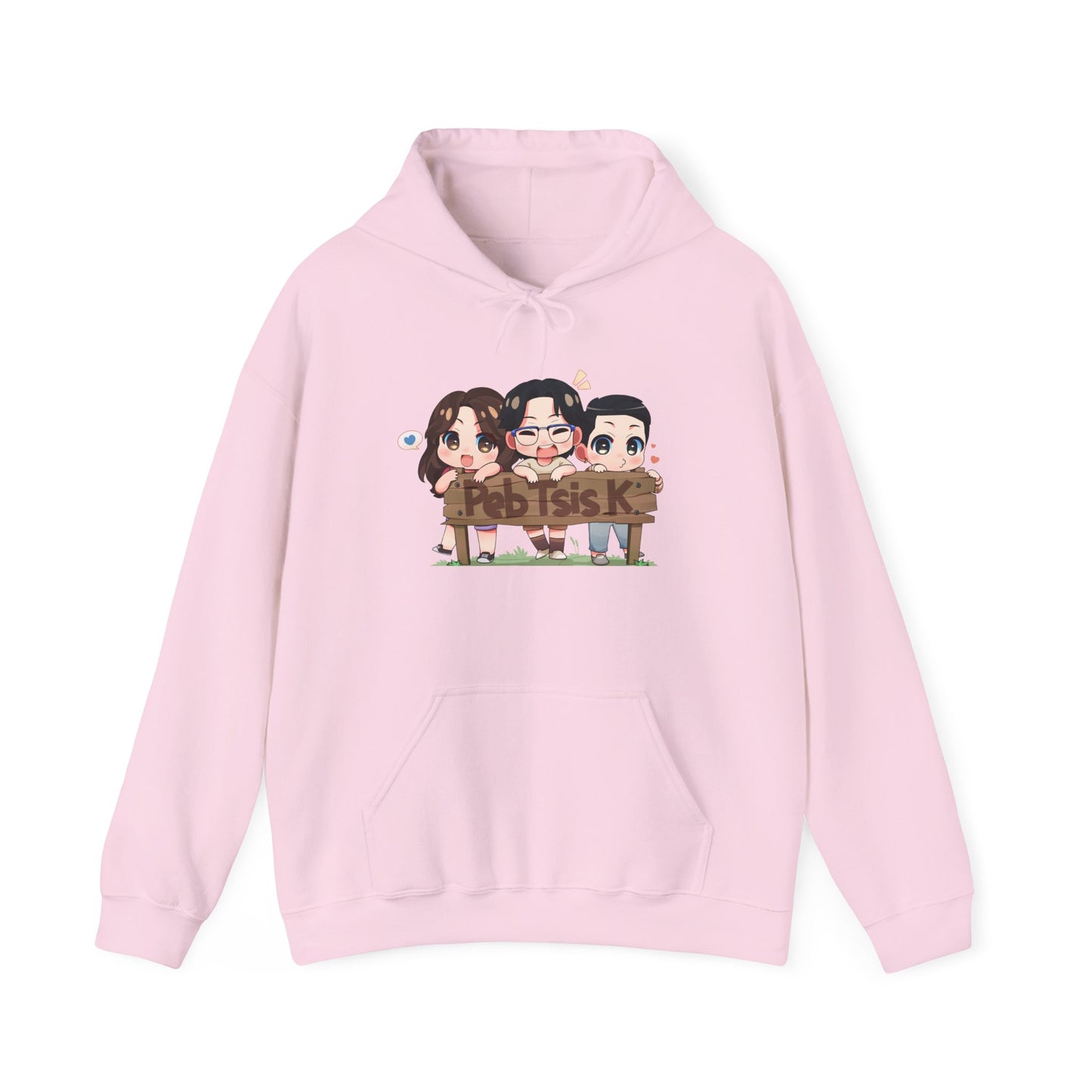 Peb Tsis K Hooded Sweatshirt