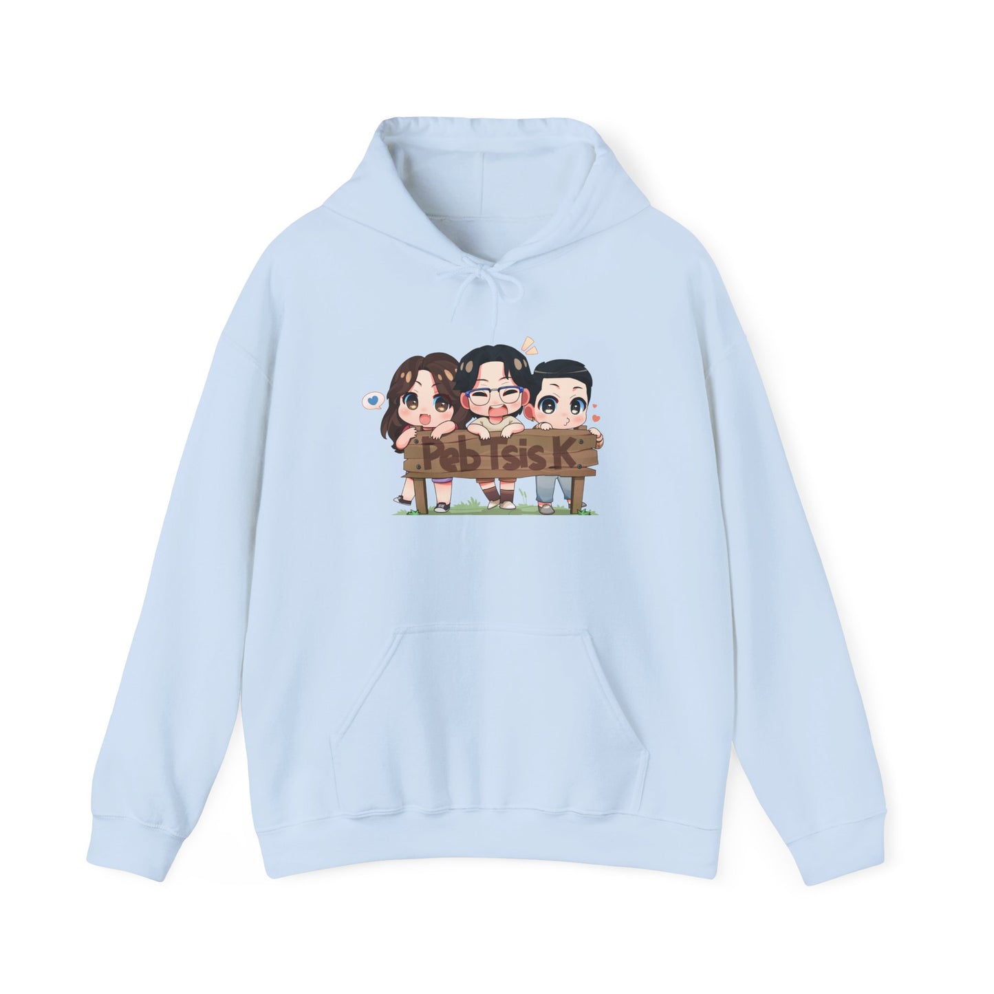 Peb Tsis K Hooded Sweatshirt