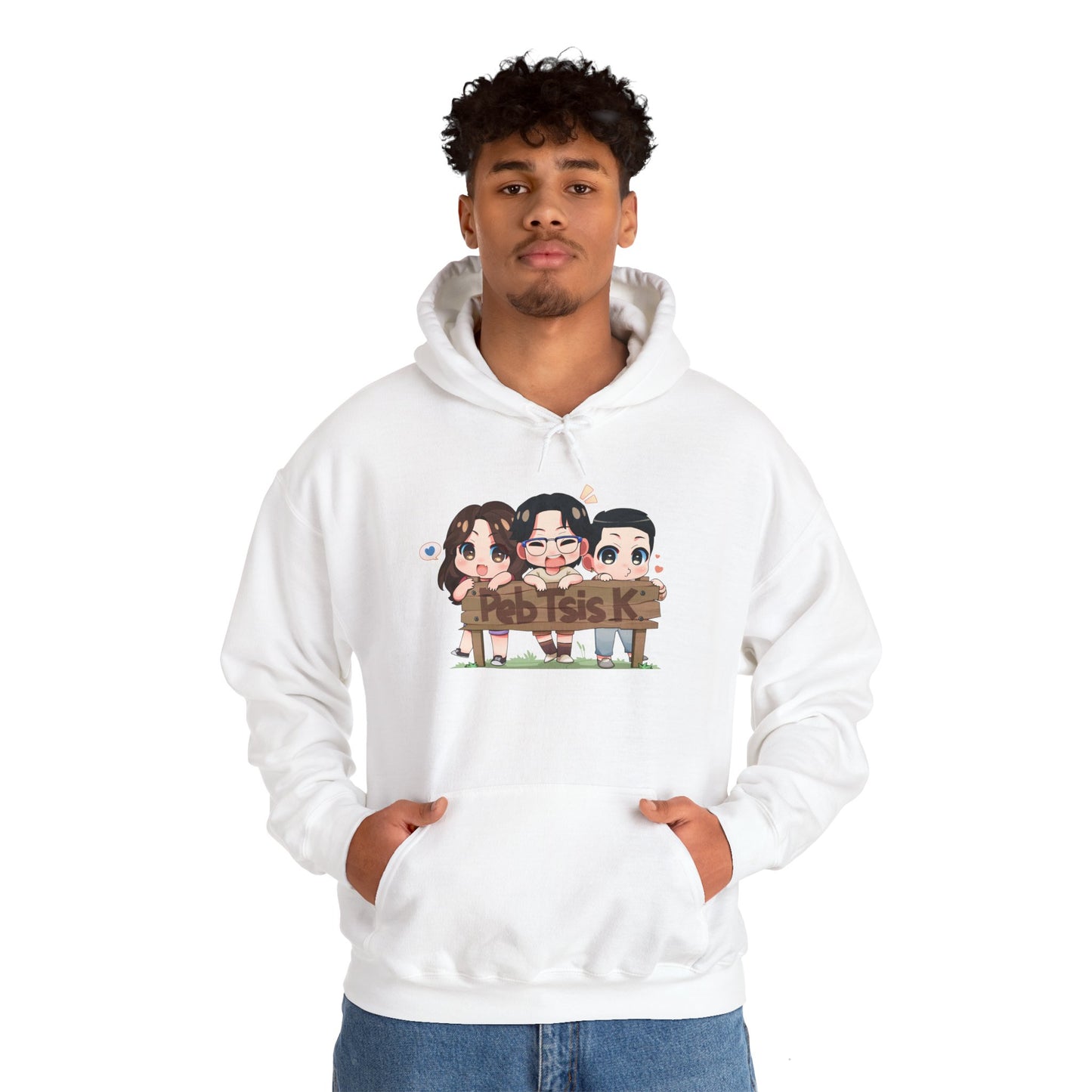 Peb Tsis K Hooded Sweatshirt