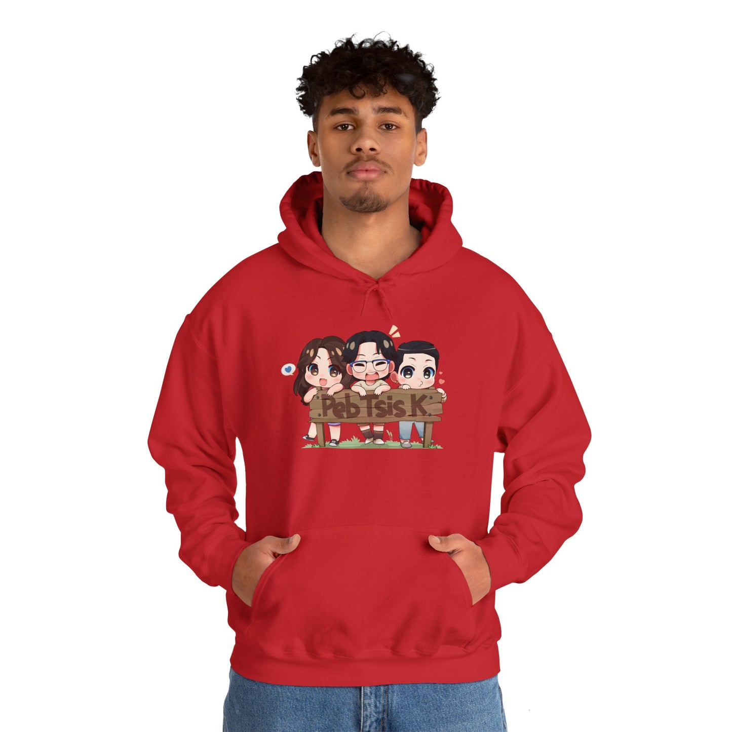 Peb Tsis K Hooded Sweatshirt