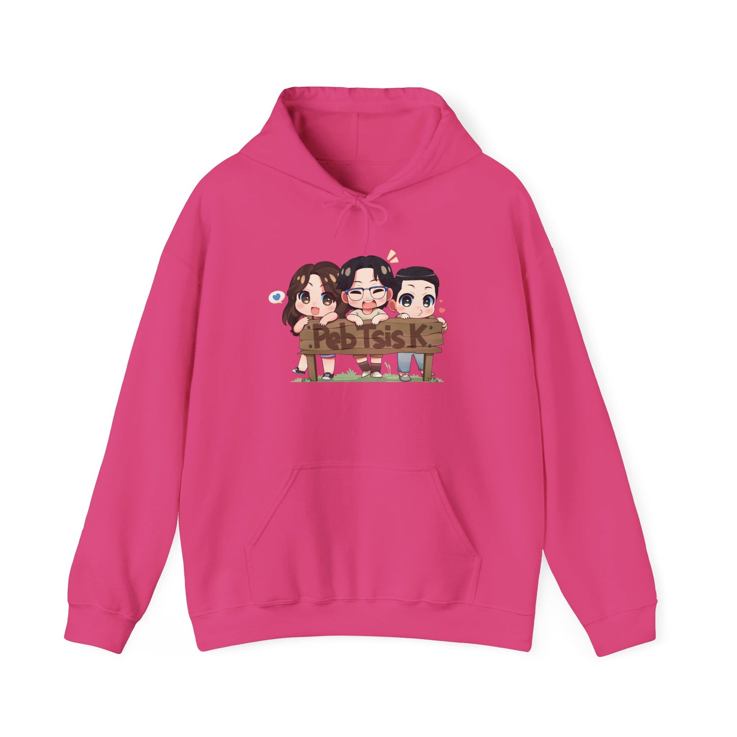 Peb Tsis K Hooded Sweatshirt