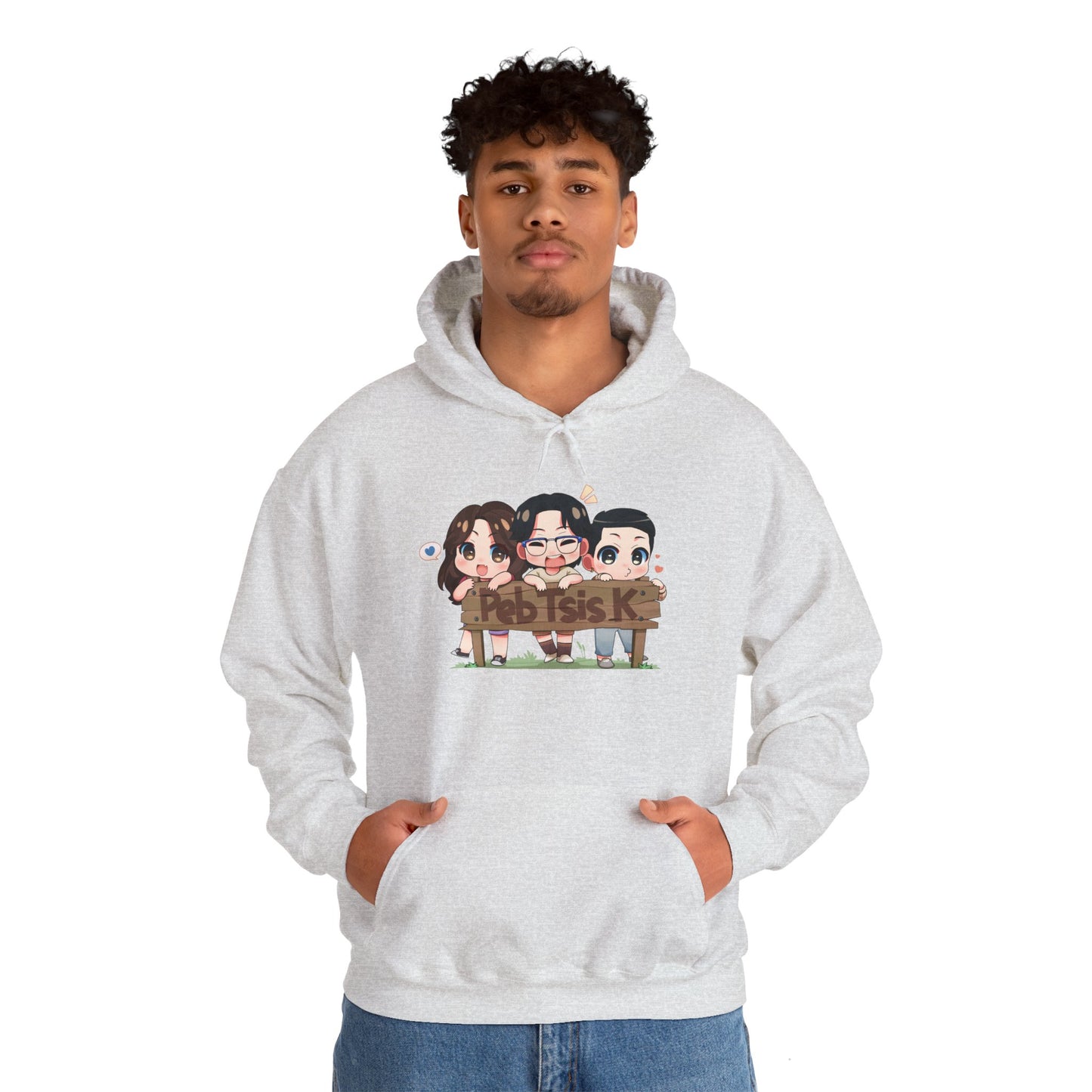 Peb Tsis K Hooded Sweatshirt