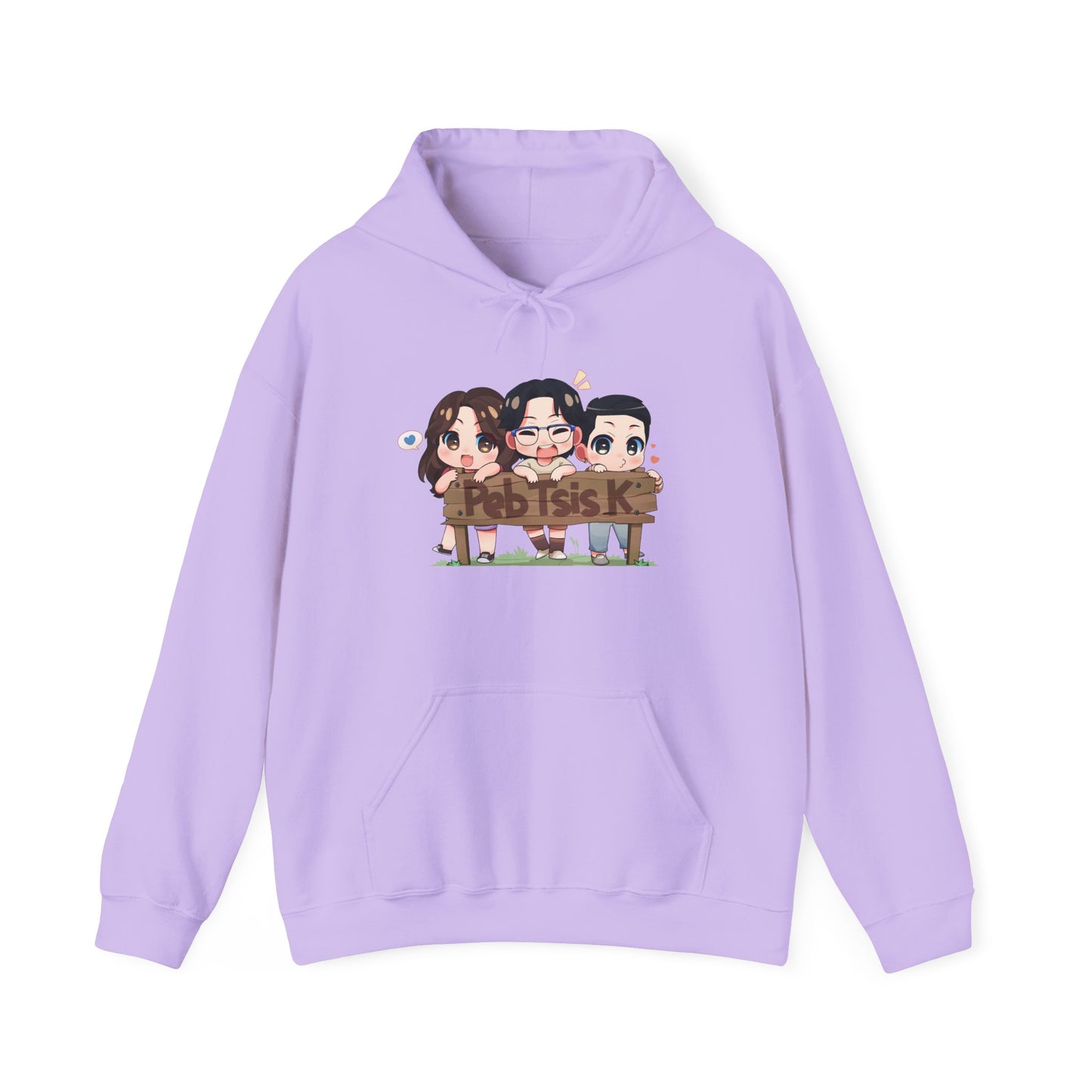 Peb Tsis K Hooded Sweatshirt