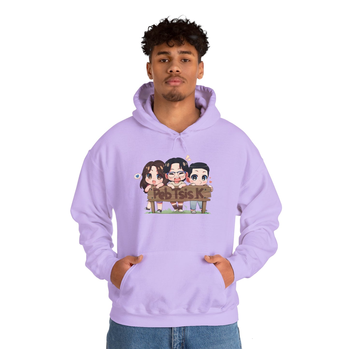 Peb Tsis K Hooded Sweatshirt