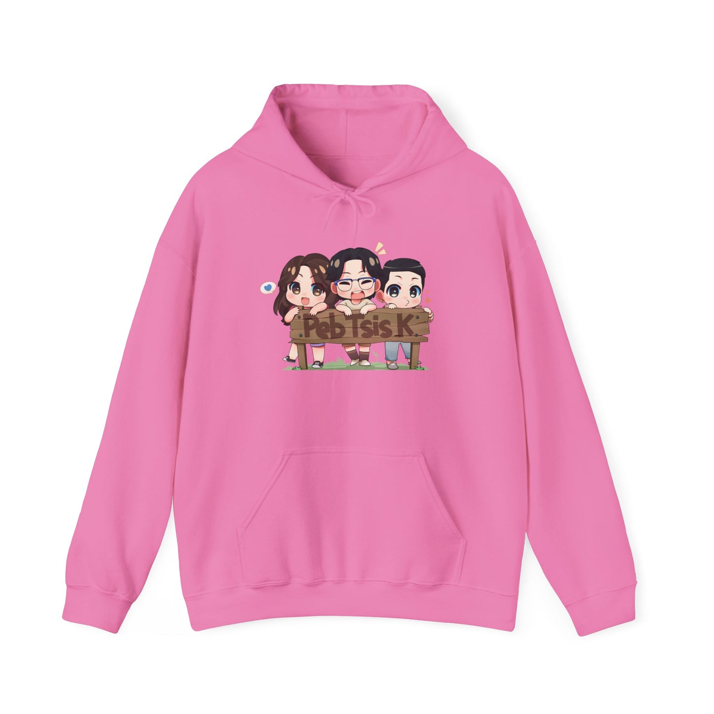 Peb Tsis K Hooded Sweatshirt