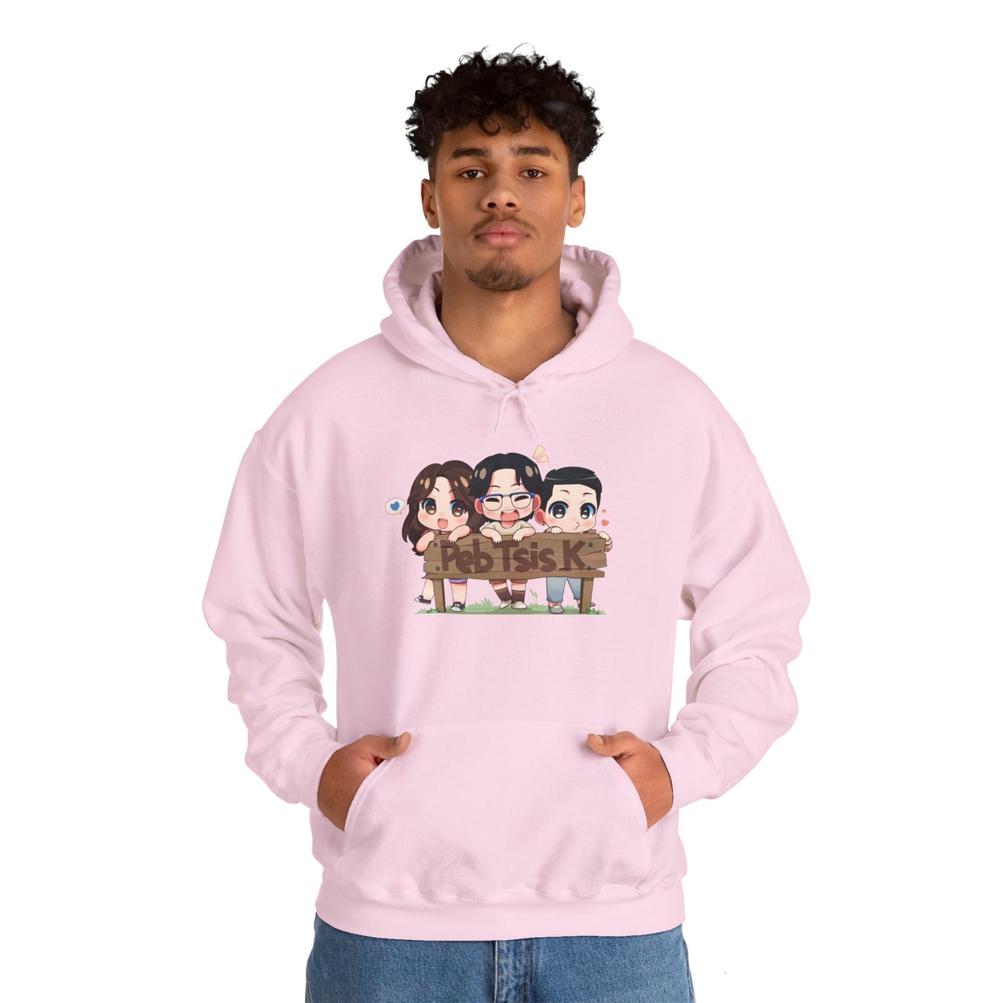 Peb Tsis K Hooded Sweatshirt