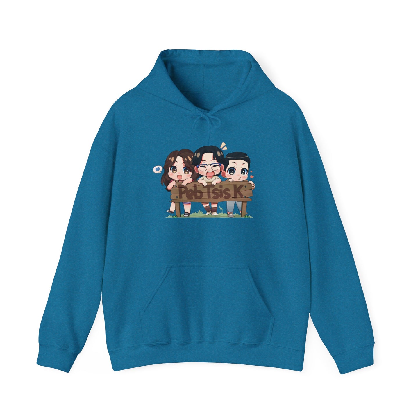 Peb Tsis K Hooded Sweatshirt